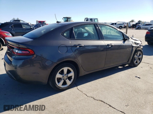 2015 Dodge Dart SXT with VIN 1C3CDFBB3FD172905, listed as a Copart auction lot 41846235 with 178,314 mi miles and Salvage Title. Bid and sale history available at carsss.com. Image 3.