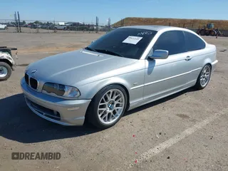 2000 BMW 3 Series 323Ci with VIN WBABM3346YJN63358, listed as a IAAI auction lot 42177145 with 25,361 mi miles and . Bid and sale history available at carsss.com. Image 2.