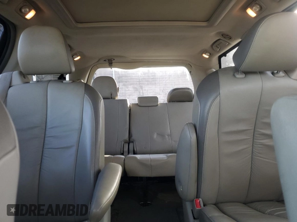 2011 Toyota Sienna XLE with VIN 5TDDK3DC0BS003417, listed as a Copart auction lot 45875025 with 191,569 mi miles and Salvage Title. Bid and sale history available at carsss.com. Image 10.