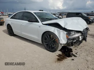 2016 Audi S8 Plus with VIN WUAJ5AFD9GN900790, listed as a Copart auction lot 64053684 with 62,669 mi miles and Salvage Title. Bid and sale history available at carsss.com. Image 4.