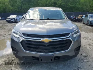 2018 Chevrolet Traverse LS with VIN 1GNERFKW9JJ276499, listed as a Copart auction lot 56007095 with 69,202 mi miles and Salvage title. Bid and sale history available at DreamBid. Image 5.
