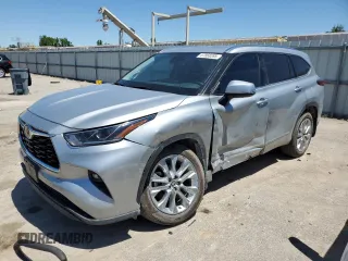 2021 Toyota Highlander Limited z VIN 5TDDZRBHXMS528551, wystawiony jako Copart lot #57868285 z przebiegiem 65 948 mil mil oraz Szkoda całkowita • Salvage title. Historia ofert i sprzedaży dostępna na DreamBid. Obrazek 1.