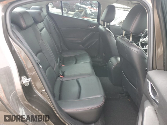 2014 Mazda 3 S Touring with VIN JM1BM1V31E1105847, listed as a Copart auction lot 50045925 with 121,538 mi miles and Salvage Title. Bid and sale history available at DreamBid. Image 10.