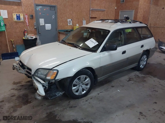 2002 Subaru Legacy Wagon Outback w/All Weather Pkg with VIN 4S3BH675027631668, listed as a IAAI auction lot 41491574 with 175,167 mi miles. Bid and sale history available at carsss.com. Image 2.
