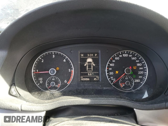 2015 Volkswagen Passat with VIN 1VWAV7A31FC078847, listed as a Copart auction lot 47265955 with 189,496 mi miles and Non repairable. Bid and sale history available at DreamBid. Image 9.