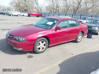 2005 Chevrolet Impala LS with VIN 2G1WH52K159367087, listed as a IAAI auction lot 41958197 with 211,050 mi miles. Bid and sale history available at carsss.com. Image 2.