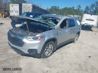 2020 Chevrolet Traverse LS with VIN 1GNERFKW9LJ213423, listed as a IAAI auction lot 41552511 with 83,757 mi miles. Bid and sale history available at carsss.com. Image 16.