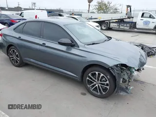 2024 Volkswagen Jetta Sport with VIN 3VWBM7BU6RM034053, listed as a IAAI auction lot 42425732 with 12,254 mi miles and . Bid and sale history available at DreamBid. Image 1.