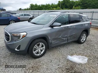 2019 GMC Terrain SLE z VIN 3GKALTEV6KL161805, wystawiony jako Copart lot #55508855 z przebiegiem 80 315 mil mil oraz Szkoda całkowita • Salvage title. Historia ofert i sprzedaży dostępna na DreamBid. Obrazek 1.