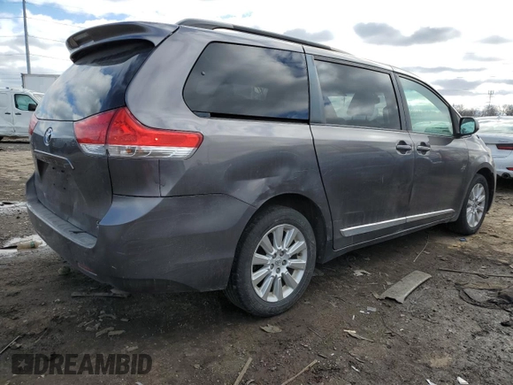 2014 Toyota Sienna LE with VIN 5TDJK3DCXES078004, listed as a Copart auction lot 48161085 with 220,254 mi miles and Clean Title. Bid and sale history available at DreamBid. Image 3.