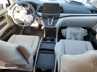 2025 Honda Odyssey EX-L with VIN 5FNRL6H68SB010600, listed as a Copart auction lot 84069294 with Not Provided miles and Salvage Title. Bid and sale history available at carsss.com. Image 8.