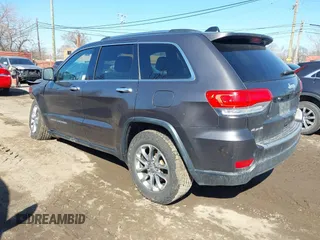 2015 Jeep Grand Cherokee Limited with VIN 1C4RJFBG0FC713456, listed as a IAAI auction lot 41751088 with 55,196 mi miles. Bid and sale history available at carsss.com. Image 3.