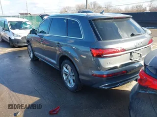 2021 Audi Q7 Premium with VIN WA1AJAF79MD029047, listed as a IAAI auction lot 41667083 with 1 mi miles. Bid and sale history available at carsss.com. Image 3.
