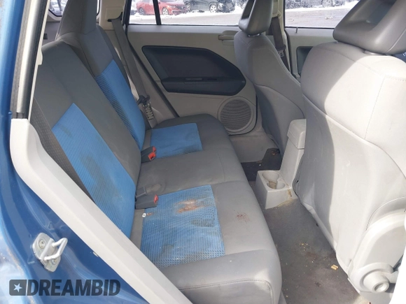 2007 Dodge Caliber SXT with VIN 1B3HB48B17D322984, listed as a IAAI auction lot 41551112 with 110,033 mi miles and . Bid and sale history available at DreamBid. Image 8.