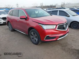 2020 Acura MDX with VIN 5J8YD4H31LL049113, listed as a IAAI auction lot 41315149 with 39,030 mi miles. Bid and sale history available at carsss.com. Image 1.