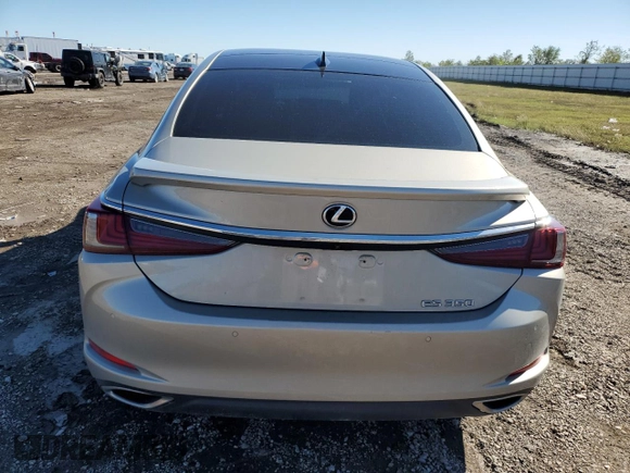2022 Lexus ES with VIN 58AFZ1B11NU122351, listed as a Copart auction lot 81388374 with 27,198 mi miles and Salvage Title. Bid and sale history available at carsss.com. Image 6.