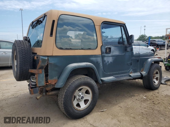 1994 Jeep Wrangler Sahara with VIN 1J4FY49S3RP422650, listed as a Copart auction lot 62353214 with 146,348 mi miles and Clean Title. Bid and sale history available at carsss.com. Image 3.
