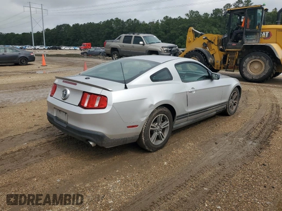 2012 Ford Mustang Premium with VIN 1ZVBP8AM5C5210831, listed as a Copart auction lot 58858065 with 196,564 mi miles and Salvage title. Bid and sale history available at DreamBid. Image 3.