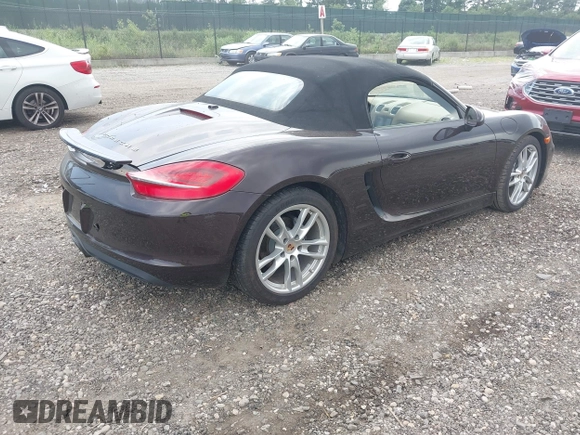 2014 Porsche Boxster with VIN WP0CA2A81ES121030, listed as a IAAI auction lot 42690064 with 47,257 mi miles and . Bid and sale history available at DreamBid. Image 4.