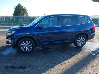 2019 Honda Pilot EX-L with VIN 5FNYF6H55KB024934, listed as a IAAI auction lot 41878656 with 102,129 mi miles. Bid and sale history available at carsss.com. Image 15.