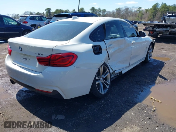 2019 BMW 4 Series 430i xDrive with VIN WBA4J3C51KBL09939, listed as a IAAI auction lot 41954336 with 86,592 mi miles and . Bid and sale history available at DreamBid. Image 4.