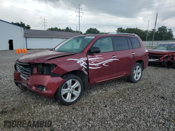 2010 Toyota Highlander Limited z VIN JTEDK3EH7A2152709, wystawiony jako Copart lot #65324325 z przebiegiem 167 807 mil mil oraz Szkoda całkowita • Salvage title. Historia ofert i sprzedaży dostępna na DreamBid. Obrazek 1.
