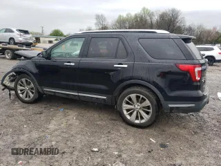 2018 Ford Explorer Limited z VIN 1FM5K7F84JGA36736, wystawiony jako Copart lot #51037805 z przebiegiem 146 853 mil mil oraz Szkoda całkowita • Salvage title. Historia ofert i sprzedaży dostępna na DreamBid. Obrazek 2.