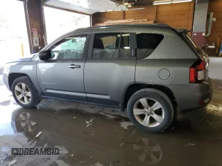 2014 Jeep Compass Sport with VIN 1C4NJDBB6ED592223, listed as a Copart auction lot 63343984 with 124,942 mi miles and Clean Title. Bid and sale history available at carsss.com. Image 2.