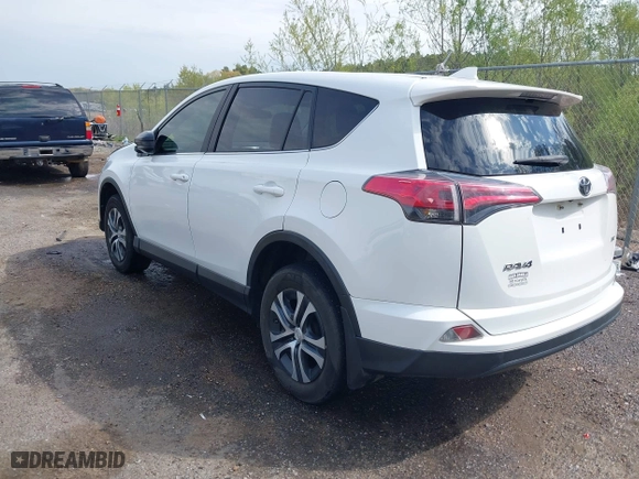 2018 Toyota RAV4 LE with VIN JTMZFREV9JJ192075, listed as a IAAI auction lot 41860513 with 64,586 mi miles. Bid and sale history available at carsss.com. Image 3.
