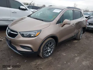 2019 Buick Encore Sport Touring with VIN KL4CJ1SB8KB895575, listed as a IAAI auction lot 41856820 with 42,523 mi miles. Bid and sale history available at carsss.com. Image 18.