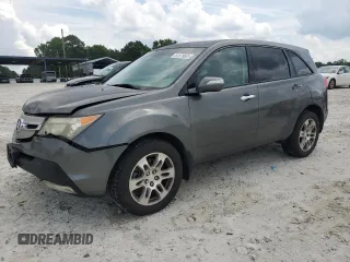 2007 Acura MDX z VIN 2HNYD282X7H550864, wystawiony jako Copart lot #57579685 z przebiegiem 226 672 mil mil oraz Szkoda całkowita • Salvage title. Historia ofert i sprzedaży dostępna na DreamBid. Obrazek 1.