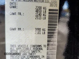 2020 Nissan LEAF SV Plus with VIN 1N4BZ1CP4LC311260, listed as a Copart auction lot 78958284 with 33,684 mi miles and Salvage Title. Bid and sale history available at DreamBid. Image 14.