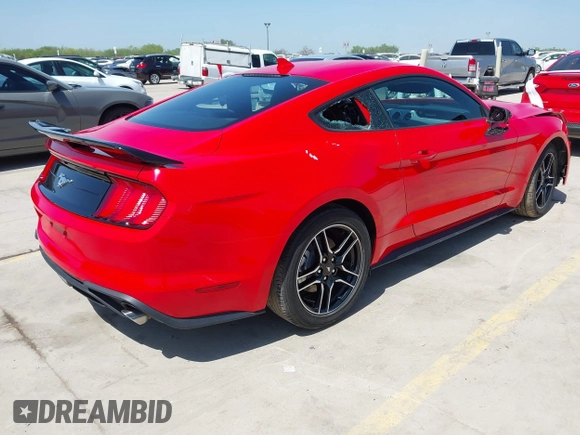 2023 Ford Mustang EcoBoost z VIN 1FA6P8TH3P5109478, wystawiony jako IAAI lot #41977565 z przebiegiem 38 475 mil mil oraz . Historia ofert i sprzedaży dostępna na DreamBid. Obrazek 4.