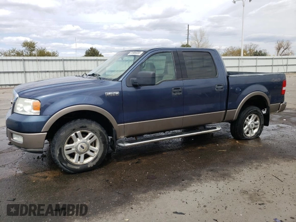 2004 Ford F-150 XLT with VIN 1FTPW14534FA31075, listed as a Copart auction lot 51985055 with 168,586 mi miles and Clean Title. Bid and sale history available at carsss.com. Image 1.