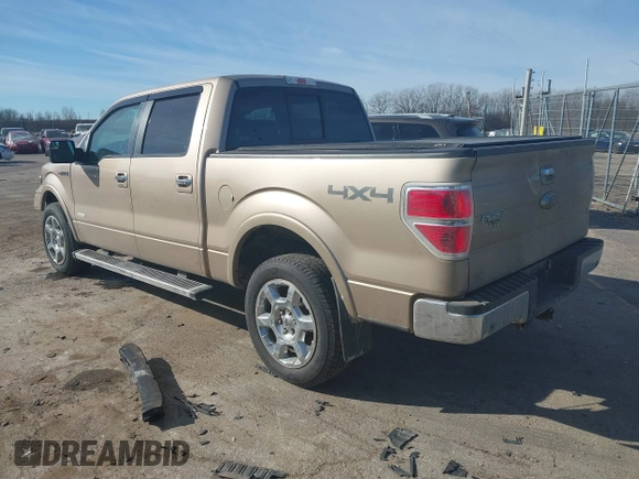 2013 Ford F-150 XL with VIN 1FTFW1ET7DKG04351, listed as a IAAI auction lot 41442752 with 97,342 mi miles and . Bid and sale history available at carsss.com. Image 3.