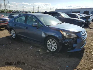 2017 Subaru Legacy Premium with VIN 4S3BNAC69H3056996, listed as a Copart auction lot 57795095 with 96,626 mi miles and Salvage title. Bid and sale history available at DreamBid. Image 4.