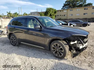 2017 BMW X5 xDrive35i with VIN 5UXKR0C35H0X77742, listed as a Copart auction lot 47163875 with 131,515 mi miles and Salvage Title. Bid and sale history available at carsss.com. Image 4.
