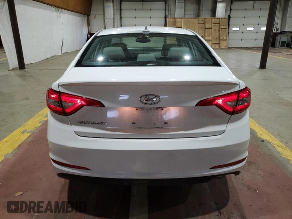 2017 Hyundai Sonata SE with VIN 5NPE24AF3HH554027, listed as a Copart auction lot 51516025 with 173,955 mi miles and Salvage Title. Bid and sale history available at carsss.com. Image 6.
