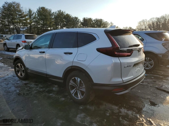 2021 Honda CR-V LX with VIN 5J6RW1H25ML002052, listed as a Copart auction lot 86170804 with 0 mi miles and Salvage Title. Bid and sale history available at carsss.com. Image 2.