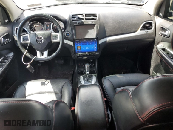 2012 Dodge Journey GT with VIN 3C4PDCEG0CT332909, listed as a Copart auction lot 52437575 with 97,973 mi miles and Salvage Title. Bid and sale history available at DreamBid. Image 8.
