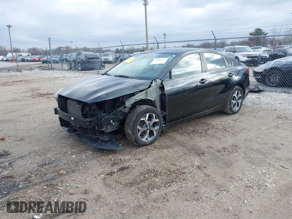 2020 Kia Forte LXS with VIN 3KPF24AD7LE205405, listed as a IAAI auction lot 41861517 with 96,497 mi miles and . Bid and sale history available at carsss.com. Image 2.