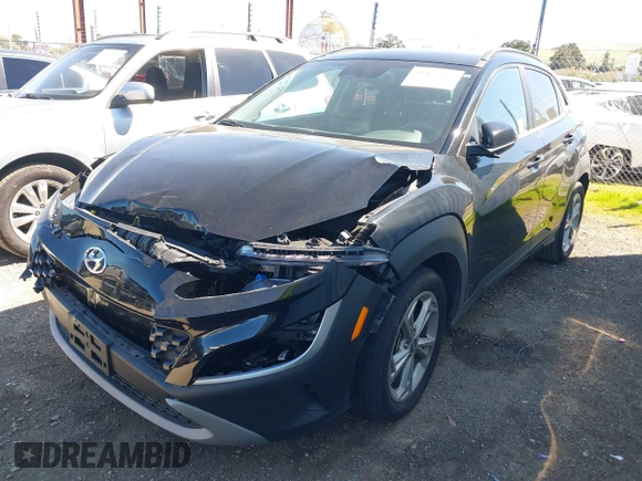 2023 Hyundai Kona SEL with VIN KM8K62AB9PU044628, listed as a IAAI auction lot 41827495 with 20,439 mi miles and . Bid and sale history available at DreamBid. Image 18.