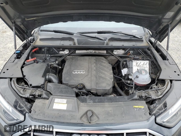 2021 Audi Q5 Premium with VIN WA1AAAFY3M2004889, listed as a Copart auction lot 56848775 with 84,071 mi miles and Salvage title. Bid and sale history available at DreamBid. Image 12.