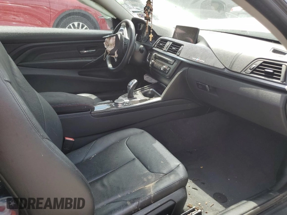 2015 BMW 4 Series 428i xDrive with VIN WBA3N5C59FK484702, listed as a Copart auction lot 61406785 with Not provided miles and Salvage title. Bid and sale history available at DreamBid. Image 10.