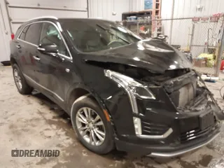 2020 Cadillac XT5 Premium Luxury AWD with VIN 1GYKNDRS4LZ190028, listed as a IAAI auction lot 41272516 with 101,820 mi miles. Bid and sale history available at carsss.com. Image 1.