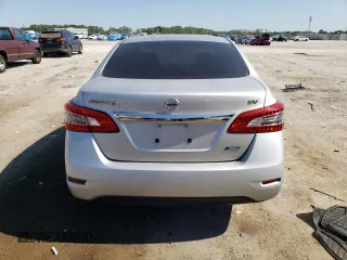 2013 Nissan Sentra SV with VIN 1N4AB7AP1DN908166, listed as a Copart auction lot 55881115 with 129,636 mi miles and Clean Title. Bid and sale history available at DreamBid. Image 6.