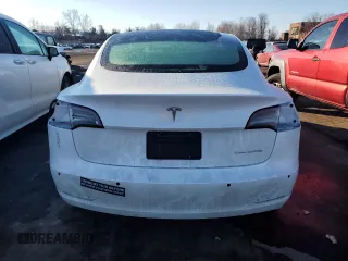 2022 Tesla Model 3 Long Range with VIN 5YJ3E1EB1NF120607, listed as a Copart auction lot 46216825 with 22,850 mi miles and Non Repairable. Bid and sale history available at carsss.com. Image 6.