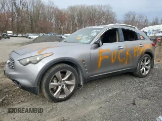 2011 Infiniti FX with VIN JN8BS1MW7BM170136, listed as a Copart auction lot 50385225 with Not provided miles and Salvage title. Bid and sale history available at DreamBid. Image 1.