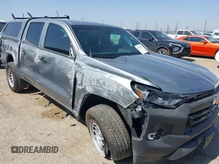 2024 Chevrolet Colorado 2WD Work Truck with VIN 1GCGSBEC8R1183047, listed as a IAAI auction lot 42312941 with 11,332 mi miles and . Bid and sale history available at DreamBid. Image 1.