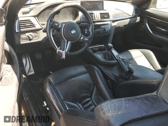 2016 BMW M4 with VIN WBS3R9C5XGK708259, listed as a Copart auction lot 69186374 with 63,697 mi miles and Salvage Title. Bid and sale history available at carsss.com. Image 8.